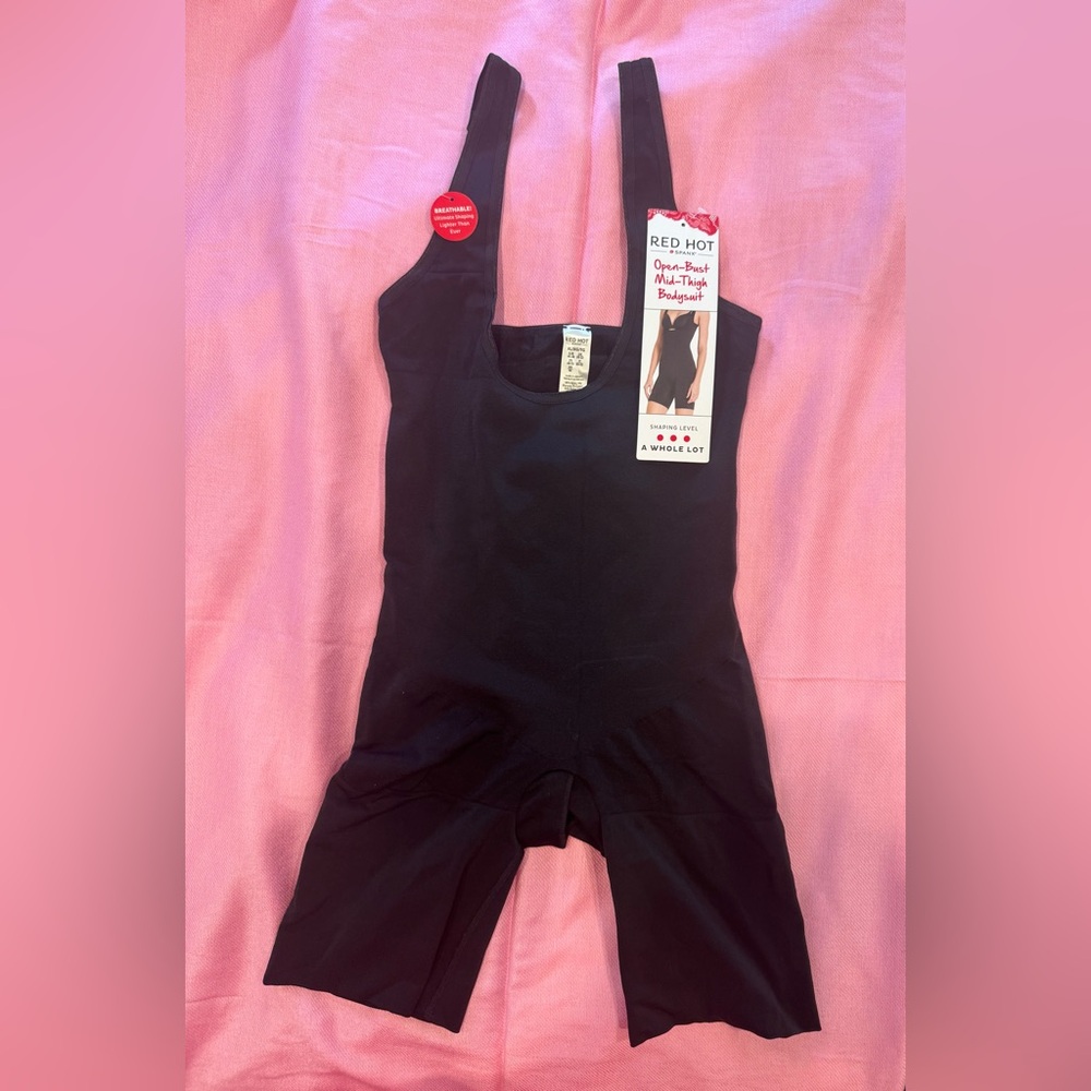 Black Shapewear Bodysuit